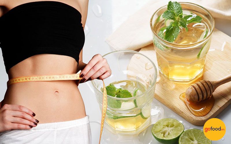 nước chanh mật ong ấm